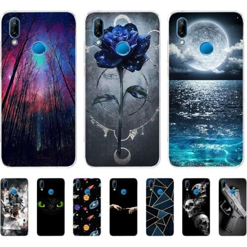 Soft Case For Silicone Back Cover For Cute Phone Cases Cover Bumper for Huawei Nova 2i 3 3i P8 P9 P10 Lite 2017 case