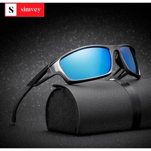 Simvey Over Glasses Sunglasses Outdoor Sports Polarized Sunglasses for Men Women Fishing Running Golf Goggle UV400