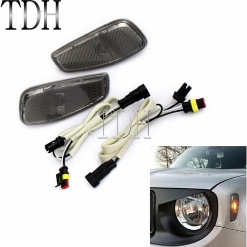 LED Side Marker Light Car External Lights Warning Front Turn Signal Indicator Lamp For Jeep Renegade 2015 2016 2017