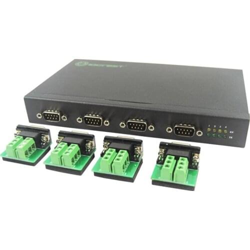 USB2.0 to 4 Port RS422/485 Adapter Convertor FTDI Chipset Serial Port Multiplier