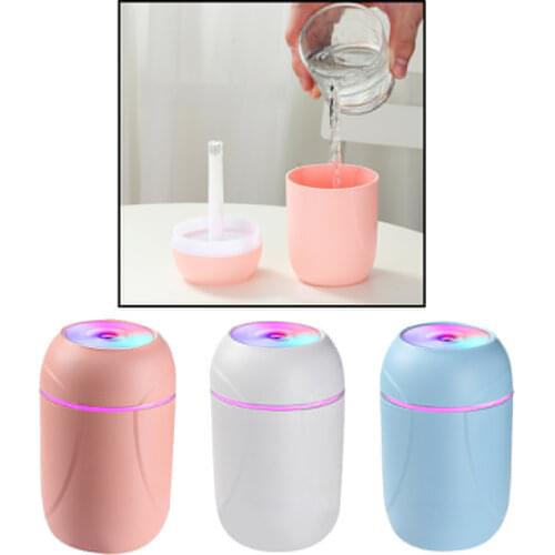 USB Powered Air Humidifier 260ml Aroma Essential Oil Diffusers for Home