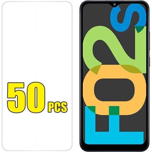 50pcs 2.5D Tempered Glass Screen Protector Film Shield For Samsung Galaxy S21 Plus S20 FE A01S A02S A03S A21S A31S A51S A71S