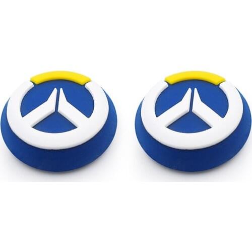 1 pair Soft Handle Rocker Cap Joystick Caps for PS5 Gamepad Controller Protective Grip Cover Case for PS5 Gamepad Accessories