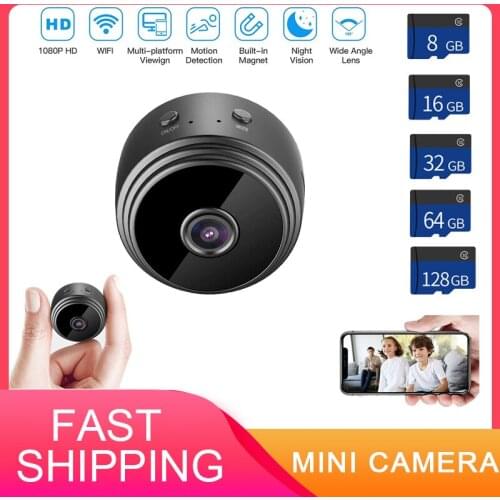 1080P Mini IP WIFI Camera Wireless Home Security DVR Night Vision Sensor Motion Camcorder Video Surveillance Thermal Camera