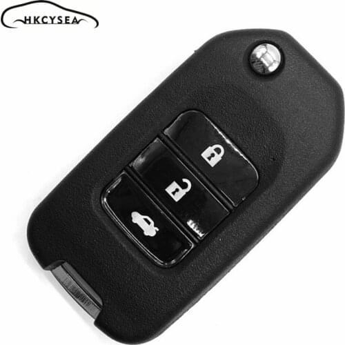 3 Button Folding Flip Remote Key 433 MHZ with 47 7961 Electric Chip for Honda CIVIC City Fit XRV Vezel with G Word on Blade