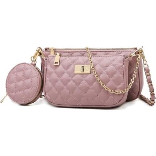 3PCS Women Purse High Quality Purses And Handbags Luxury Designer Chain Bag New Fashion Handbag Designer Crossbody Bag For Women