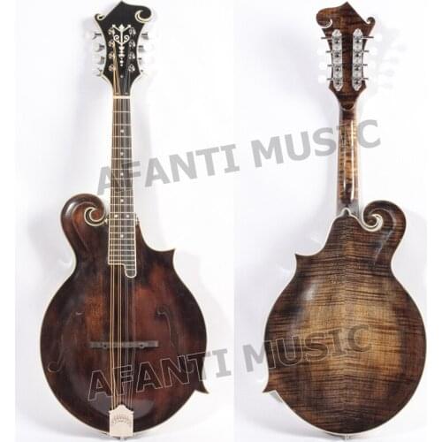 Afanti Solid Spruce top / Flamed Maple Back & Sides / Afanti Mandolin (AMB-218)