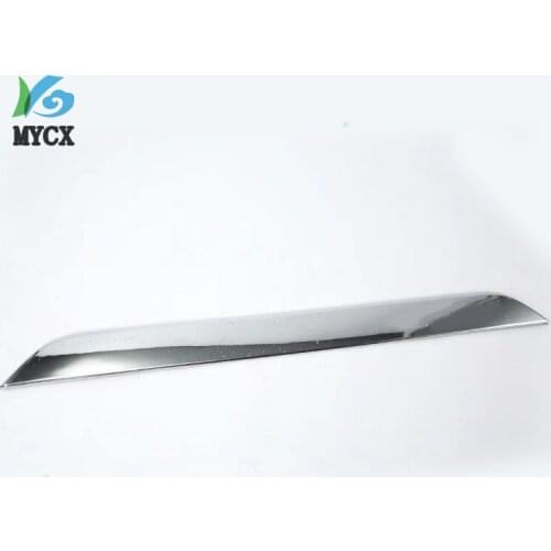 For Honda CR V CRV 2017 2018 2019 ABS chrome plating modified rear bumper trim trunk anti-scratch sequin stickers decoration