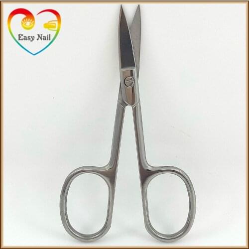 EasyNail,1pcs New arrival! Super Beauty scissors Cuticle Stainless Steel Finger Toe Nail Scissors Remover New High Quality