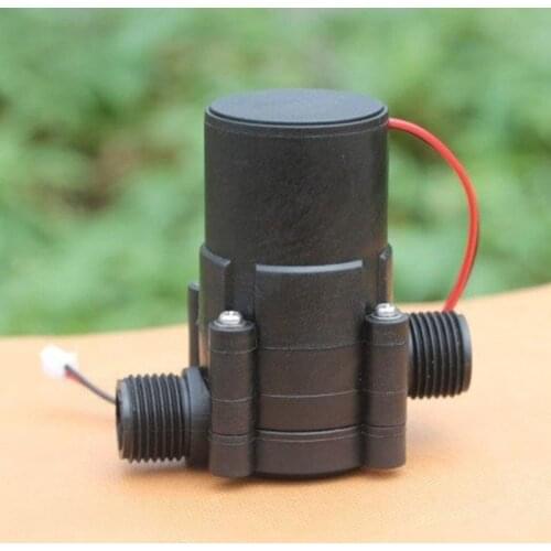 Newest DC Hydroelectric Power Hydro Generator Tap Flow Micro-hydro Piped Water Generator Pipeline Water Charger