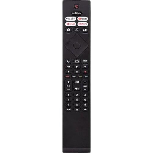 NEW Original For Philips Smart TV wireless IR Remote control 398GR10BEPHN0041BC BRC0984501/01 Rakuten TV Netfilx Prime video