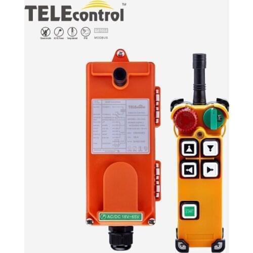 Industrial Remote Control F21-4D Hoist Crane lift button 4 buttons 1 receiver+1 transmitter for truck hoist crane