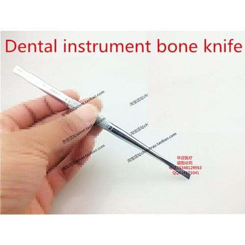 Medical Dental materials orthopedic instrument stainless steel flat osteotome teeth bone knife dental osteotome small bone knife