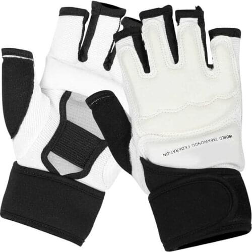 2pcs Taekwondo Gloves Boxing Gloves Taekwondo Hand Protector Boxing Gloves Adults Children Taekwondo Gloves