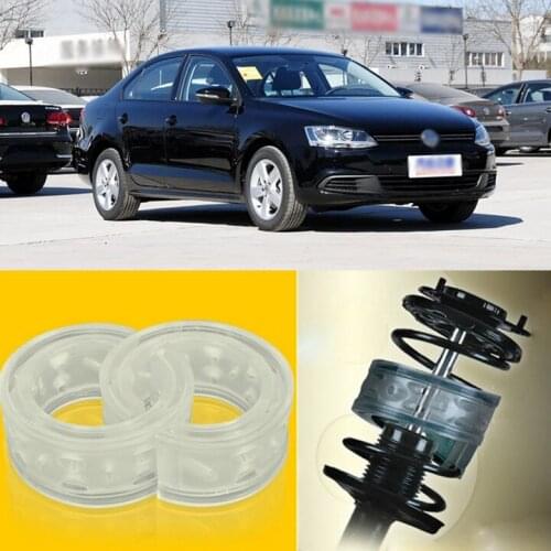 2pcs Power Front /Rear Shock Suspension Cushion Buffer Spring Bumper For Volkswagen Sagitar 2012