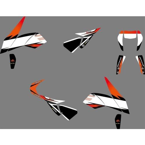 3M Motorcycle Team Graphic & Backgrounds Decal Sticker Kits for KTM DUKE 690 2012 2013 2014 2015 2016 2017 2018 2019