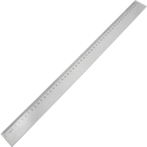 50cm Clear Plastic Measuring Long Straight Centimeter Ruler