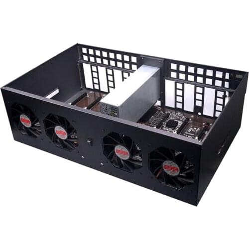 847 eight graphics card straight plug platform quasi-system desktop computer host server wind cool sound chassis
