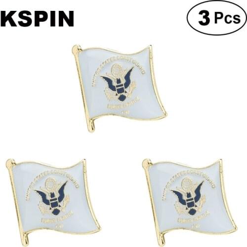 Coast Guard Lapel Pin Brooches Pins Flag badge Brooch Badges