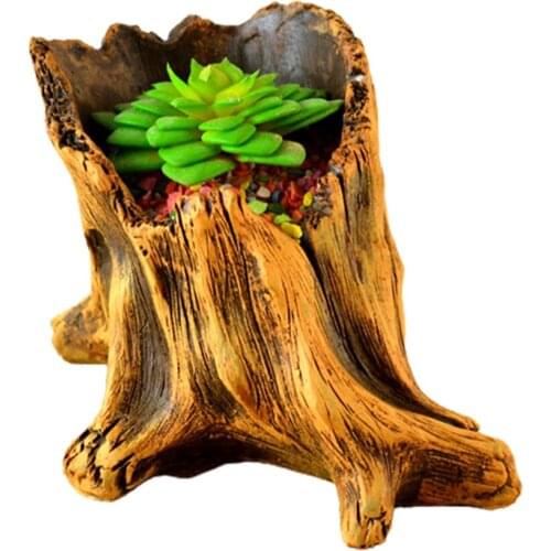 Concrete Cactus Pot Plant Basket Succulent Planter Boxes Home Decor Handmade Craft For Planting Retro Creative Flower Pots