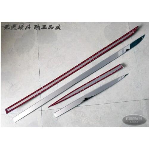 For Ford Focus 2012-2018 for Ford Mondeo 2007-2012 Chrome Door Side Body Molding Line Garnish Cover Trim Strip Protector 4pcs