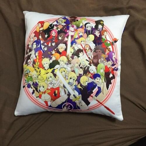 Fate Apocrypho Grand Order Stay Night Double Sided Hugging Pillow Case Pillowcase Cover Home/bed/sofa/car Decore Cosplay Gift
