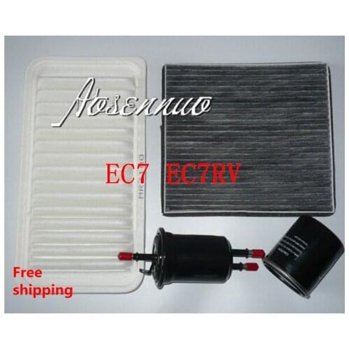 Geely emgrand 7 air filter air condition filter gasoline Oil filter four filters for emgrand 7