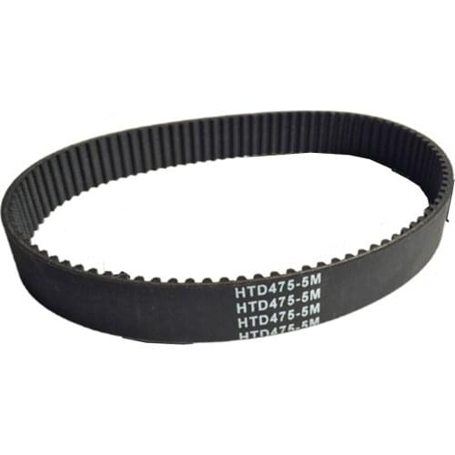 HTD440-5M, HTD445-5M, HTD450-5M, HTD455-5M, HTD460-5M, HTD465-5M, HTD470-5M, HTD475-5M, Rubber timing belt 1pc