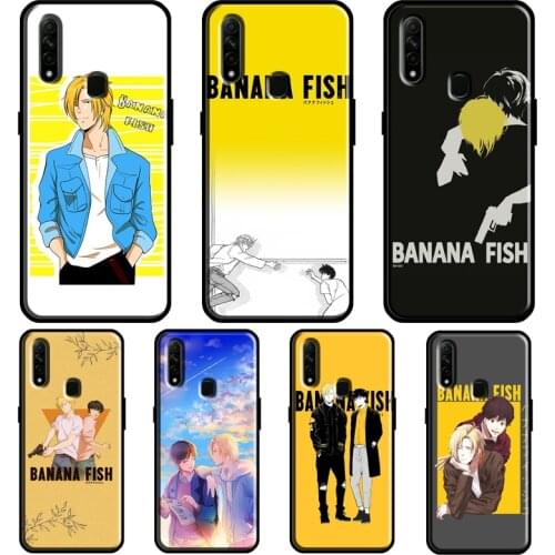 Banana Fish Anime For OPPO Find X3 Pro A5 A9 A53 A31 2020 A1K A3S A5S A15 A52 A72 A83 A91 F5 Reno 2 Z Case