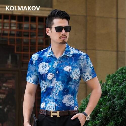 Mens Casual Shirts KOLMAKOV China