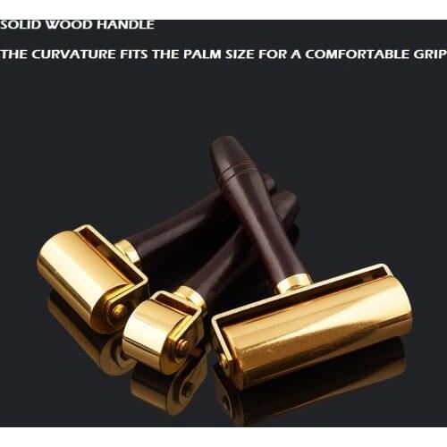 Leather Glue Edges Laminating Roller Professional Leather Craft Roller Press Edge Roller DIY Handmade Crease Tool