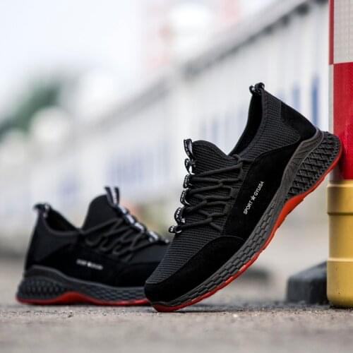 Mens Mesh Shoes Classic Sneakers Men Black Sneakers For Men Sport Shoes Male Sneaker Herren New Trainers Tenis Masculino