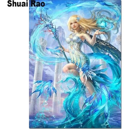 3d princess cross stitch diamond painting"cartoon girl"pattern Diamond Embroidery FULL square/round diamond mosaic set