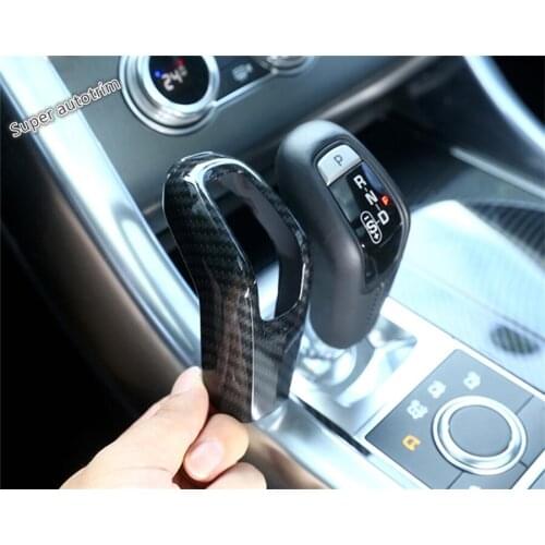 Lapetus Transmission Shift Gear Cover Shift Knob Stickers Cover Trim 1 Piece Fit For RANGE ROVER Sport 2014 2015 2016 2017 ABS