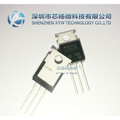New original STP55NF06 P55NF06 TO-220 TO220 In Stock