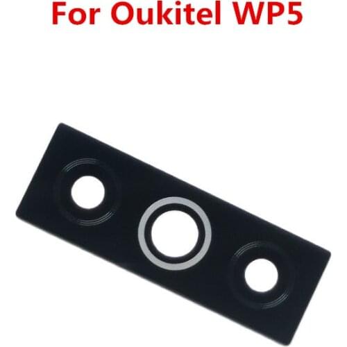 Original For Oukitel WP5 Rear Back Camera Lens Glass Replacement Parts Accessories