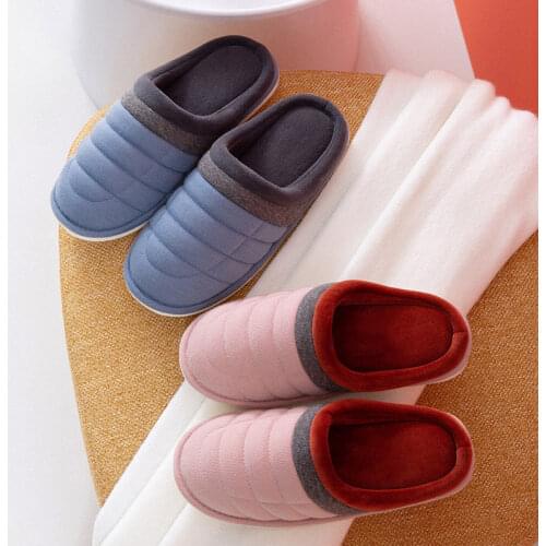 Fashion Women Slippers Warm Plush Slip On Ladies House Flats Shoes Casual Comfortable Female Winter Slipper Cotton Indoor Slides