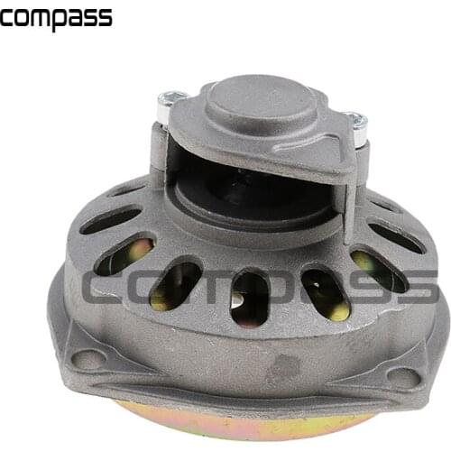 Universal 25H 68T Rear Chain Sprocket 68 Links Chain+Clutch Bell Housing Drum Gear Box For 49cc Mini Motor Dirt Bike