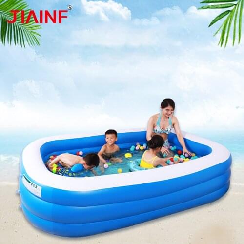 Second Ring Inflatable Swimming Pools Pvc Removable Bathtub For Children Ocean Ball Home Outdoor Portable Water Paddling Pool