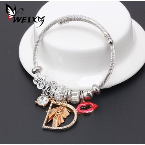 WEIXY Bracelets With Charms