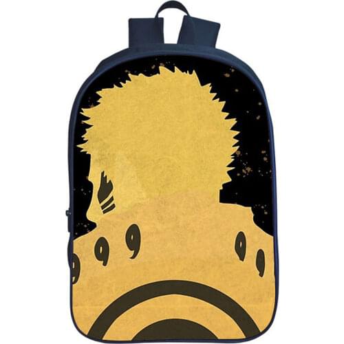 Japan Anime Cosplay Backpack Akatsuki Sharingan Student School Bag Teentage Travel Rucksack Boy Girl Bag Double Zipper Bookbag