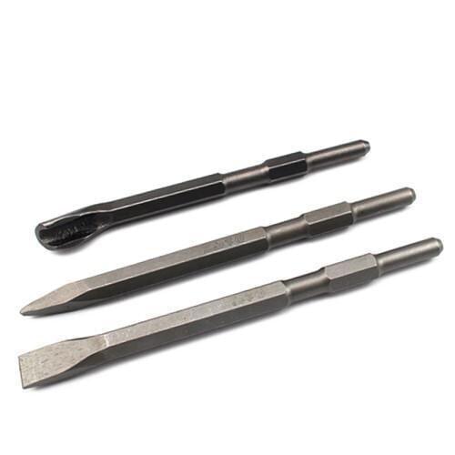 3pcs/set 250MM 280MM Multifunction Hex Shank Hexagon Electric Hammer Bits Handling Specific Electric Hammer Head