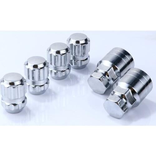 4PCS Steel Spline Type Anti-Theft Security Car Wheel Rim Lug Nuts Locking Lock Bolts