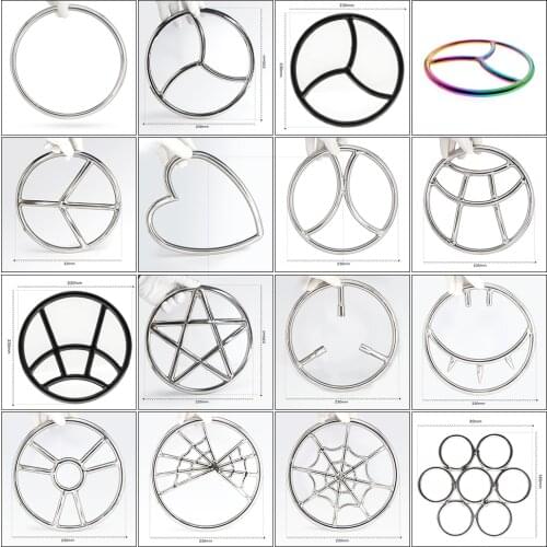 Japanese Extrame Restraints Sex Toy Shibari Rope Bondage Ring Stainless Steel SM Torture Asian Adult Game Tie up Toys