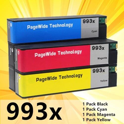 For HP 993x hp993 993 ink cartridge PageWide Cartridges For HP MFP 755dn 774dn 750dn 750dw 772dn 772dw 777z 777zs printer