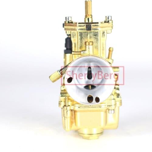 Golden color 28mm PWK Carburetor for 2T ATV Quads Dinli AEON Apex Polaris carb performance racing carburttor carby