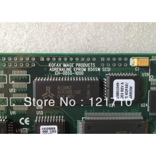 KOFAX ADRENALINE EPROM 850SW SCSI CARD EH-850-1000 13000204-002 REV A1