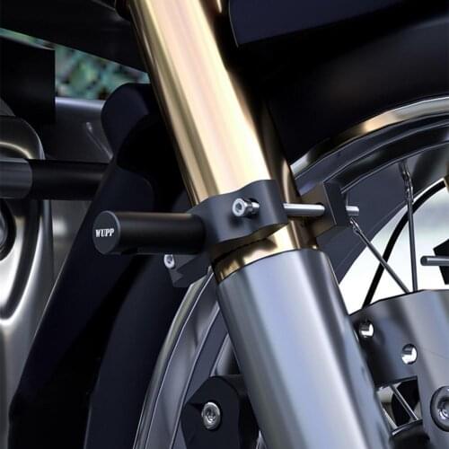 2Pcs Motorcycle Spotlight Bracket Modification Shock Absorption Aluminium Alloy CNC LED Work Light Mount Holder for Electric Bik