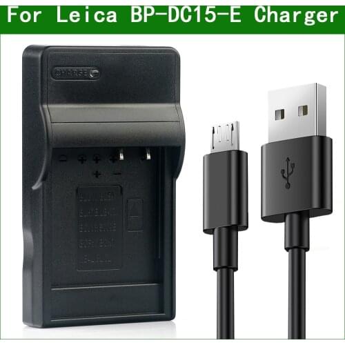 BP-DC15 BP-DC15-E BP-DC15-U BP-DC15-TK Camera Battery Charger For Leica D-Lux Type 109 C-LUX(Type No.1546) D-LUX 7(Type No.3952)