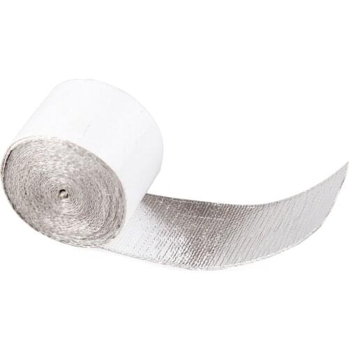 Golden aluminum foil tape, heat insulation aluminum foil fiber cloth, suitable for exhaust pipe range hood industry